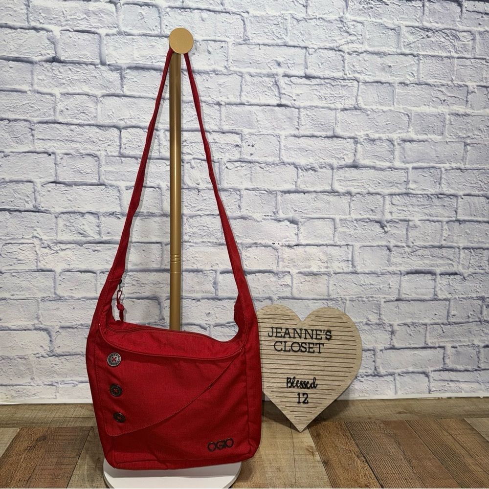 Ogio Red Brooklyn Tablet Purse